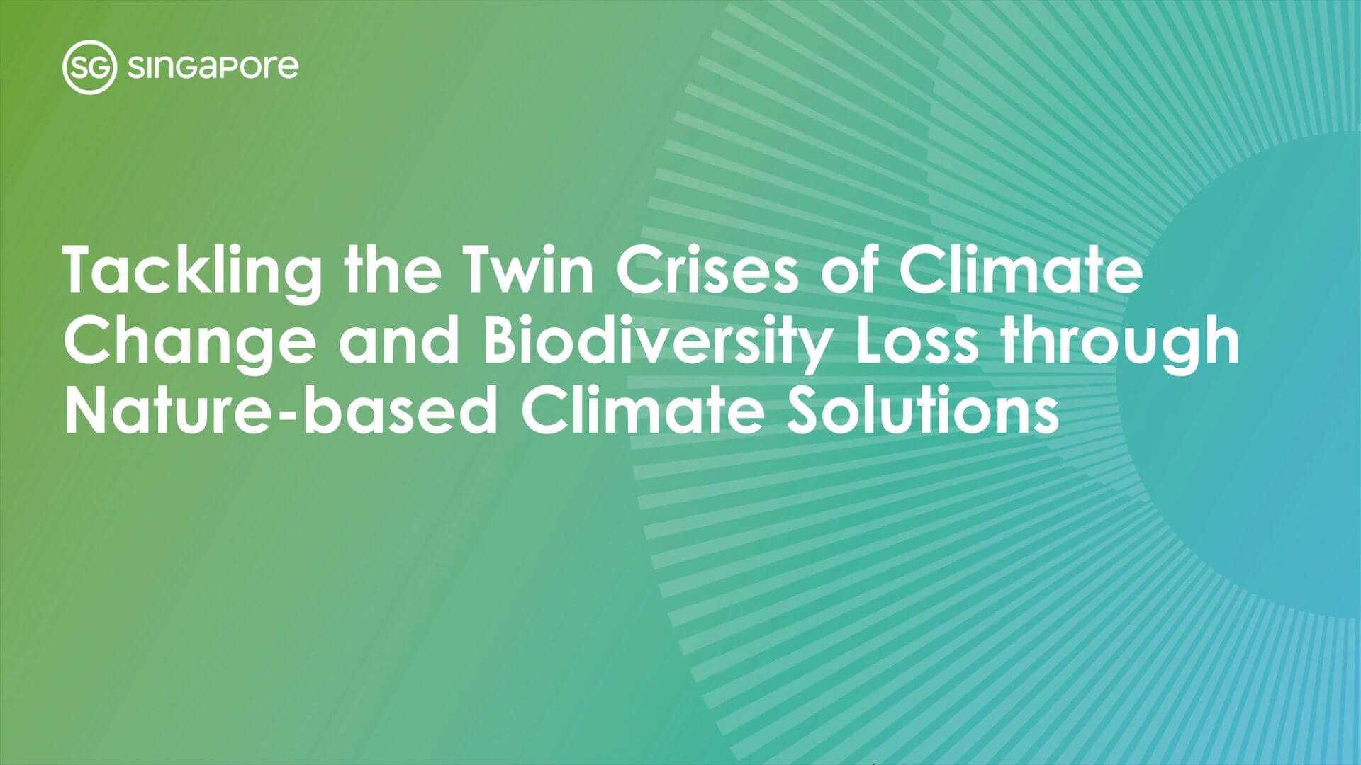 Tackling the Twin Crises of Climate Change and Biodiversity Loss through Nature-Based Climate Solutions