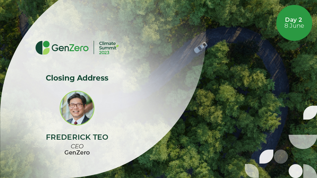 Day 2 - Closing Address by Frederick Teo