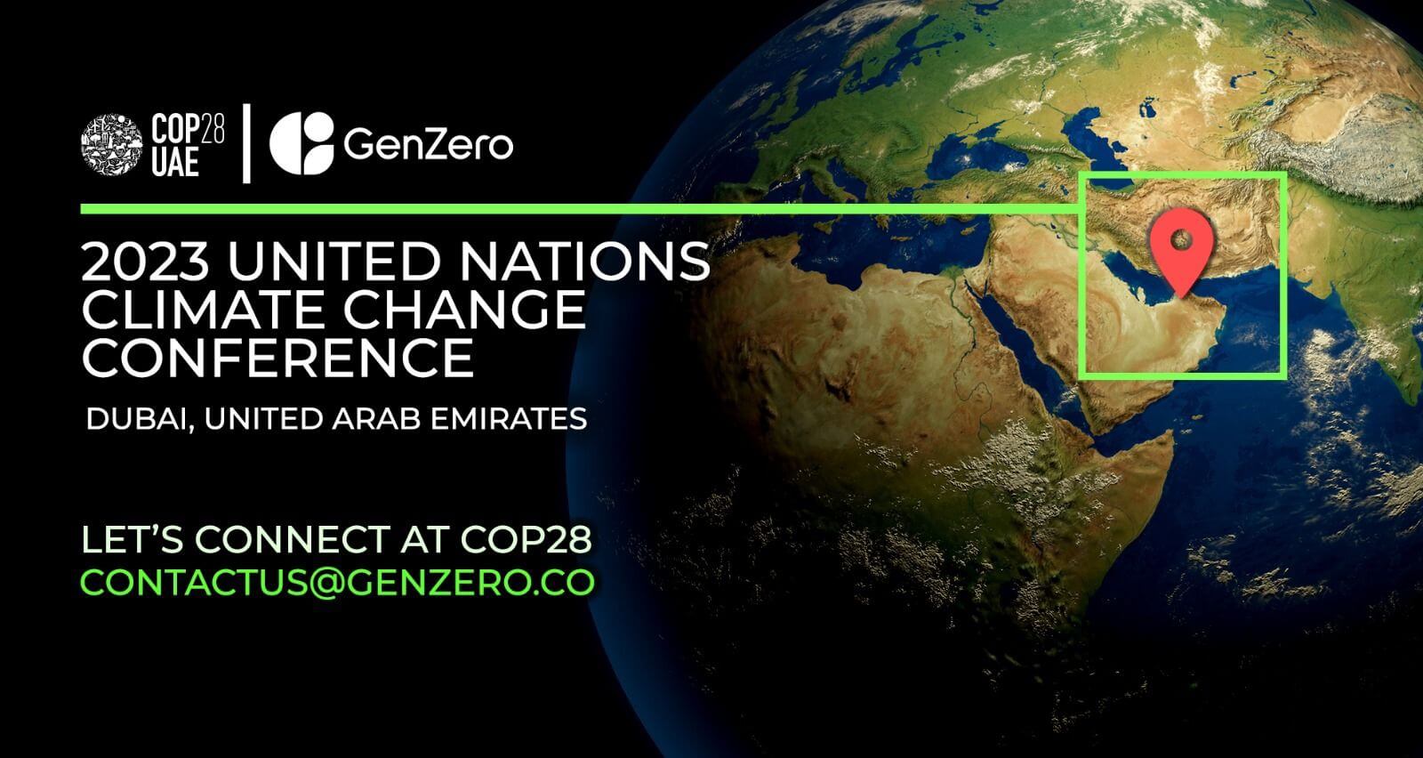 COP 28 UAE - GenZero