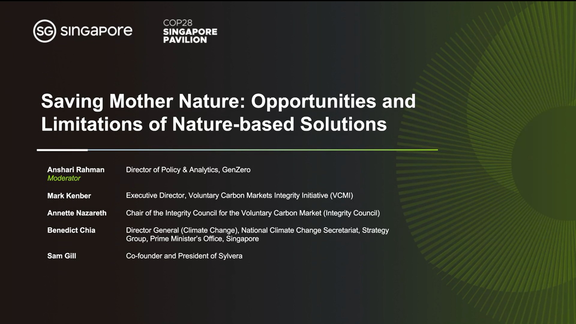 Saving Mother Nature: Opportunities and Limitations of Nature-based Solutions