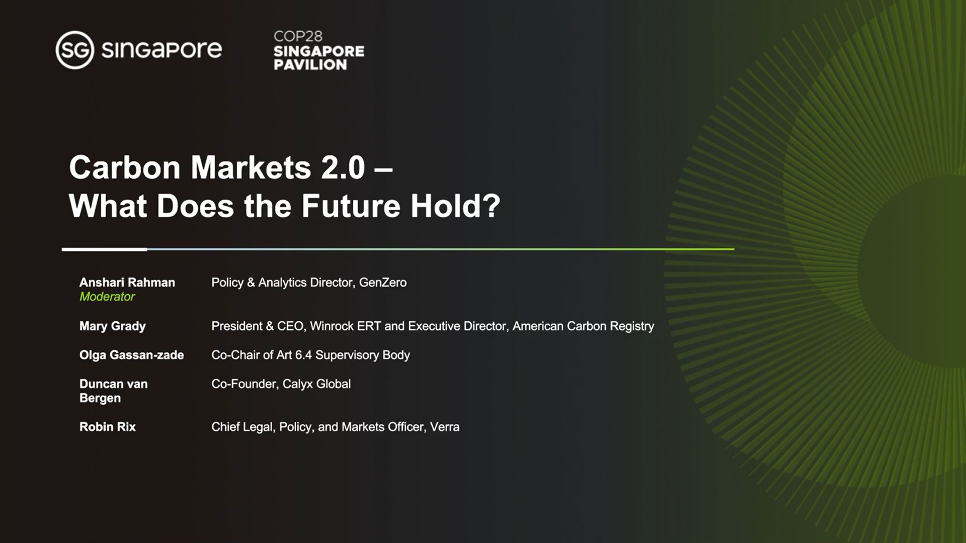 Carbon Markets 2.0 - What Does the Future Hold?