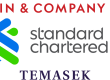 Bain & Company, Standard Chartered, Temasek logo