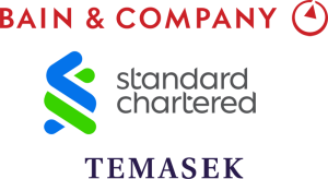 Bain & Company, Standard Chartered, Temasek logo