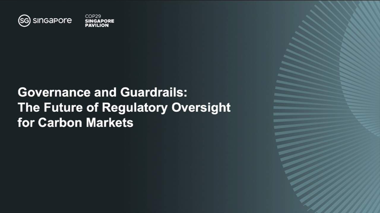 Governance and Guardrails: The Future of Regulatory Oversight for Carbon Markets