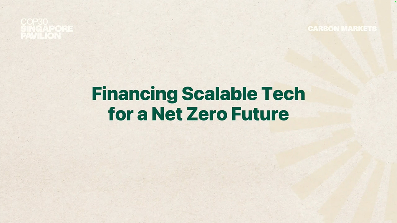 Financing Scalable Tech for a Net Zero Future