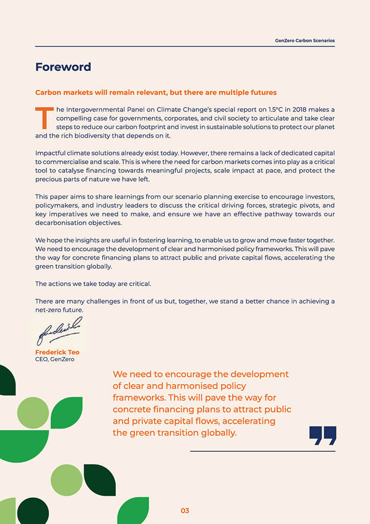 Carbon Scenarios Report_Executive Summary Carbon Scenarios Report_Executive Summary