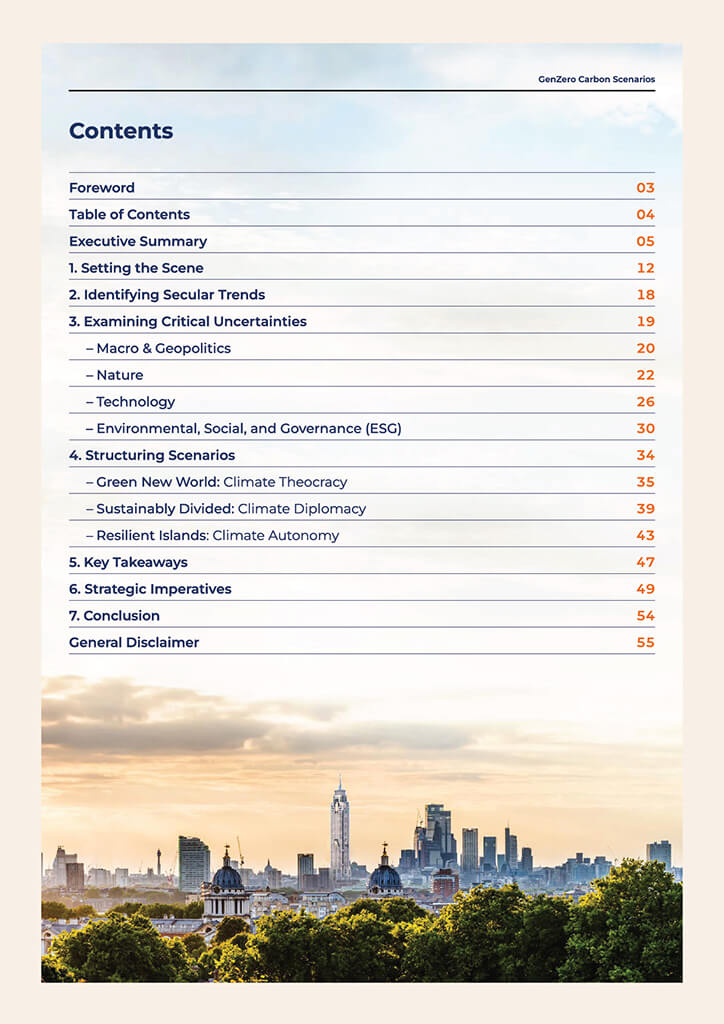 Carbon Scenarios Report_Executive Summary Carbon Scenarios Report_Executive Summary