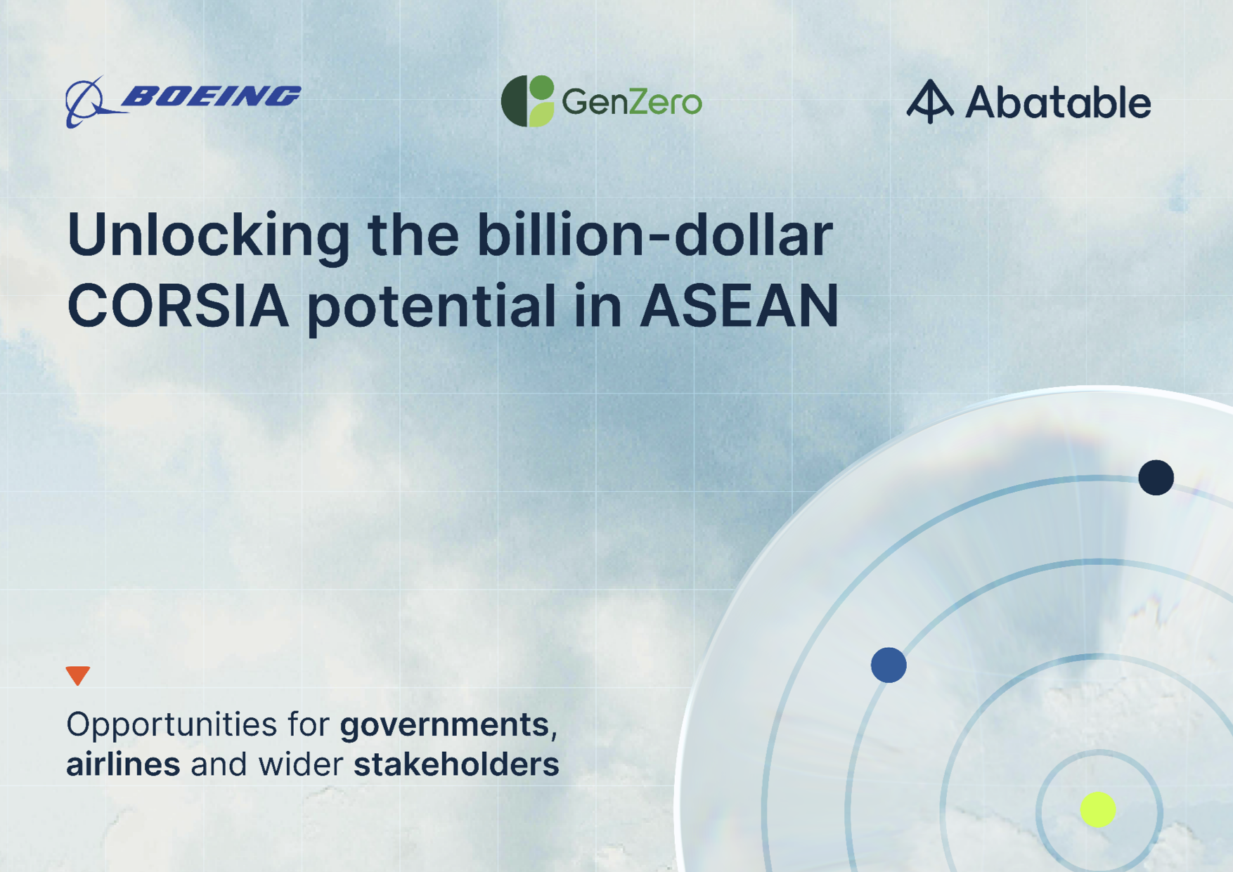 Cover of Report - Unlocking the billion-dollar CORSIA potential in ASEAN_Final report