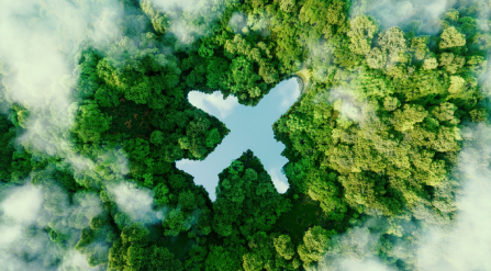 A,Lake,In,The,Shape,Of,An,Airplane,In,The
